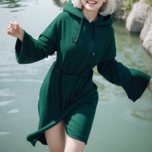 ローブを着た女性