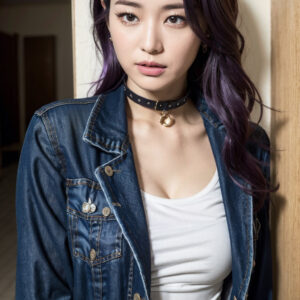 ふとした表情　女性