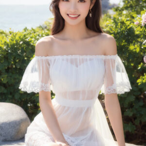 ガーリー系　清楚系　女性